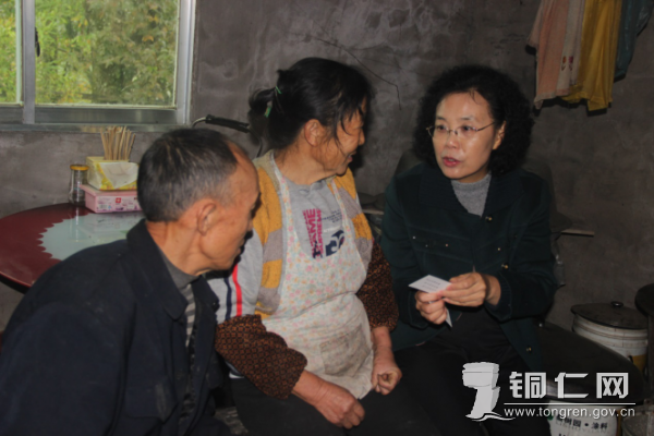 刘婕部长走访贫困户杨茂光图片1