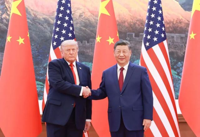 习近平同美国总统特朗普会谈